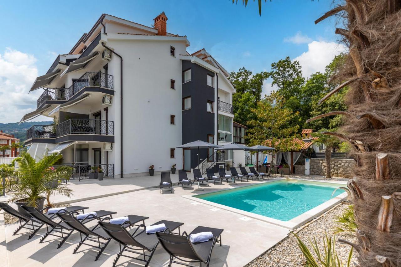 Villa Adriatic, Apartment Rebecca With Heated Swimming Pool, Sew View, Childrens Playground Ičići 外观 照片