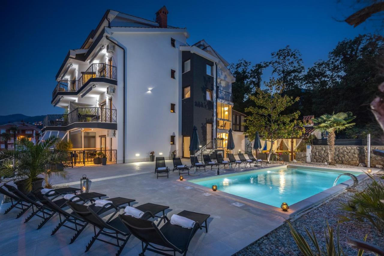 Villa Adriatic, Apartment Rebecca With Heated Swimming Pool, Sew View, Childrens Playground Ičići 外观 照片